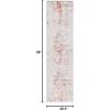 SAFAVIEH Shivan Collection 8′ x 10′ Grey / Gold SHV723G Modern Abstract Non-Shedding Living Room Bedroom Dining Home Office Area Rug(Grey/Rose)