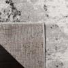 SAFAVIEH Skyler Collection 8′ x 10′ Blue/Ivory SKY186M Modern Abstract Non-Shedding Living Room Bedroom Dining Home Office Area Rug(Grey/Ivory)