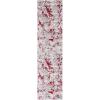 SAFAVIEH Skyler Collection 8′ x 10′ Blue/Ivory SKY186M Modern Abstract Non-Shedding Living Room Bedroom Dining Home Office Area Rug(Grey/Red)