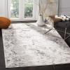 SAFAVIEH Skyler Collection 8′ x 10′ Blue/Ivory SKY186M Modern Abstract Non-Shedding Living Room Bedroom Dining Home Office Area Rug(Pink/Ivory)