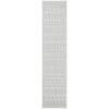 SAFAVIEH Tulum Collection Area Rug – 5’3″ x 7’6″, Ivory & Grey, Moroccan Boho Distressed Design, Non-Shedding & Easy to Clean, Ideal for Living Room, Bedroom, Dining Space (TUL240A)(Ivory/Light Grey)