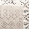 SAFAVIEH Tulum Collection Area Rug – 5’3″ x 7’6″, Ivory & Grey, Moroccan Boho Distressed Design, Non-Shedding & Easy to Clean, Ideal for Living Room, Bedroom, Dining Space (TUL240A)(Ivory/Grey)