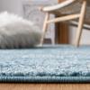 SAFAVIEH Tulum Collection Area Rug – 5’3″ x 7’6″, Ivory & Grey, Moroccan Boho Distressed Design, Non-Shedding & Easy to Clean, Ideal for Living Room, Bedroom, Dining Space (TUL240A)(Turquoise/Blue)