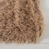 SAFAVIEH Venice Shag Collection Area Rug – 5′ x 7′, Champagne, Handmade Glam, 3-inch Thick Ideal for High Traffic Areas in Living Room, Bedroom (SG256C)(Champagne)