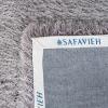 SAFAVIEH Venice Shag Collection Area Rug – 5′ x 7′, Champagne, Handmade Glam, 3-inch Thick Ideal for High Traffic Areas in Living Room, Bedroom (SG256C)(Silver)