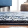 SAFAVIEH Vintage Hamadan Collection Area Rug – 5’3″ x 7’6″, Orange & Multi, Traditional Persian Design, Non-Shedding & Easy Care, Ideal for High Traffic Areas in Living Room, Bedroom (VTH217B)(Blue/Grey)