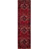 SAFAVIEH Vintage Hamadan Collection Area Rug – 8′ Round, Red & Multi, Traditional Persian Design, Non-Shedding & Easy to Clean, Ideal for Living Room, Bedroom, Dining Space (VTH211A)(Red/Multi)