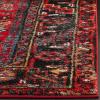 SAFAVIEH Vintage Hamadan Collection Area Rug – 8′ Round, Red & Multi, Traditional Persian Design, Non-Shedding & Easy to Clean, Ideal for Living Room, Bedroom, Dining Space (VTH211A)(Red/Multi)