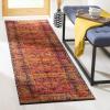 SAFAVIEH Vintage Hamadan Collection Area Rug – 8′ x 10′, Orange, Oriental Traditional Persian Design, Non-Shedding & Easy Care, Ideal for High Traffic Areas in Living Room, Bedroom (VTH216C)(Orange)