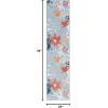 SAFAVIEH Washable Rug Outdoor Cabana Collection – 9′ x 12′, Aqua & Rust, Non-Shedding & Easy to Clean, Ideal for Patio, Backyard, Mudroom (CBN454J)(Aqua/Rust)