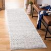 SAFAVIEH Adirondack Collection Area Rug – 5’1″ x 7’6″, Ivory & Charcoal, Moroccan Boho Distressed Design, Non-Shedding & Easy Care, Ideal for High Traffic Areas in Living Room, Bedroom (ADR119N)(Ivory/Grey)
