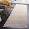 SAFAVIEH Area Rug 8×10 – Adirondack Collection – Large – Red & Gold, Modern Abstract Design, Non-Shedding & Easy Cleaning, Ideal for Living Room, Bedroom, Office, Dining Space (ADR207R)(Creme/Gold)