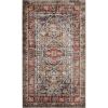 SAFAVIEH Area Rug 8×10 – Bijar Collection – Large – Brown & Royal, Traditional Oriental Distressed Design, Non-Shedding & Easy Cleaning, Ideal for Living Room, Bedroom, Office, Dining Space (BIJ621C)(Brown/Royal)
