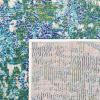 SAFAVIEH Area Rug 8×10 – Madison Collection – Large – Grey & Blue, Modern Abstract Design, Non-Shedding & Easy Cleaning, Ideal for Living Room, Bedroom, Office, Dining Space (MAD471F)(Green/Turquoise)
