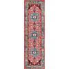 SAFAVIEH Area Rug 8×10 – Vintage Hamadan Collection – Large – Red & Orange, Traditional Oriental Medallion Design, Non-Shedding & Easy Cleaning, Ideal for Living Room, Bedroom, Dining Space (VTH259P)(Blue/Red)