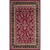 SAFAVIEH Area Rug 8×11 – Lyndhurst Collection – Large – Ivory & Rust, Traditional Oriental Design, Non-Shedding & Easy to Clean, Ideal for Living Room, Bedroom, Dining Space (LNH331R)(Red / Black)