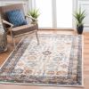 SAFAVIEH Bijar Collection Area Rug – 6’7″ x 9′, Royal & Ivory, Traditional Oriental Distressed Design, Non-Shedding & Easy Care, Ideal for High Traffic Areas in Living Room, Bedroom (BIJ653B)(Ivory/Brown)