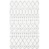 SAFAVIEH Blossom Collection Area Rug – 6′ Square, Beige & Ivory, Handmade Moroccan Wool, Ideal for High Traffic Areas in Living Room, Bedroom (BLM115B)(Ivory/Grey)
