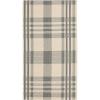 SAFAVIEH Courtyard Collection 9′ x 12′ Green/Beige CY6201 Plaid Indoor/-Outdoor Waterproof Easy-Cleaning Patio Backyard Mudroom Area-Rug(Grey/Bone)