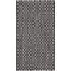 SAFAVIEH Courtyard Collection Area Rug – 8′ x 10′, Natural & Cream, Non-Shedding & Easy Care, Indoor/Outdoor & Washable-Ideal for Patio, Backyard, Mudroom (CY8521-03012)(Black/Beige)