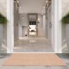 SAFAVIEH Courtyard Collection Area Rug – 8′ x 10′, Natural & Cream, Non-Shedding & Easy Care, Indoor/Outdoor & Washable-Ideal for Patio, Backyard, Mudroom (CY8521-03012)(Natural/Cream)