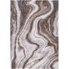 SAFAVIEH Craft Collection Area Rug – 8′ x 10′, Grey & Gold, Modern Abstract Design, Non-Shedding & Easy Care, Ideal for High Traffic Areas in Living Room, Bedroom (CFT819F)(Gold/Grey)