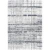 SAFAVIEH Fontana Shag Collection Area Rug – 5’3″ x 7’6″, Ivory & Grey, Modern Design, Non-Shedding & Easy Care, 2-inch Thick Ideal for High Traffic Areas in Living Room, Bedroom (FNT855A)(Ivory/Grey)