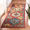 SAFAVIEH Heritage Collection 8′ x 10′ Red/Gold HG352Q Handmade Traditional Oriental Premium Wool Area Rug(Red/Gold)