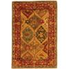 SAFAVIEH Heritage Collection Area Rug – 5′ x 8′, Multi, Handmade Traditional Oriental Wool, Ideal for High Traffic Areas in Living Room, Bedroom (HG111A)(Multi Color)
