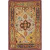 SAFAVIEH Heritage Collection Area Rug – 8’3″ x 11′, Multi, Handmade Traditional Oriental Wool, Ideal for High Traffic Areas in Living Room, Bedroom (HG512A)(Multi Color)