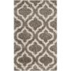 SAFAVIEH Hudson Shag Collection Area Rug – 6′ x 9′, Grey & Ivory, Moroccan Design, Non-Shedding & Easy Care, 2-inch Thick Ideal for High Traffic Areas in Living Room, Bedroom (SGH284B)(Grey/Ivory)