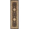 SAFAVIEH Lyndhurst Collection Area Rug – 5’3″ x 7’6″, Black & Ivory, Traditional Oriental Design, Non-Shedding & Easy Care, Ideal for High Traffic Areas in Living Room, Bedroom (LNH213A)(Black/Ivory)