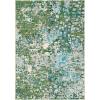 SAFAVIEH Madison Collection Area Rug – 6′ x 9′, Grey & Red, Boho Abstract Distressed Design, Non-Shedding & Easy Care, Ideal for High Traffic Areas in Living Room, Bedroom (MAD425R)(Green/Turquoise)