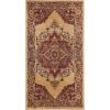 SAFAVIEH Mahal Collection Area Rug – 8′ x 10′, Red & Natural, Traditional Oriental Design, Non-Shedding & Easy Care, Ideal for High Traffic Areas in Living Room, Bedroom (MAH698A)(Red/Natural)