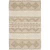 SAFAVIEH Natura Collection Accent Rug – 4′ x 6′, Grey & Ivory, Handmade Moroccan Boho Tribal Wool & Cotton, Ideal for High Traffic Areas in Entryway, Living Room, Bedroom (NAT102A)(Beige/Ivory)