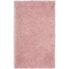 SAFAVIEH Polar Shag Collection Area Rug – 5’1″ x 7’6″, Light Turquoise, Solid Glam Design, Non-Shedding & Easy Care, 3-inch Thick Ideal for High Traffic Areas in Living Room, Bedroom (PSG800T)(Light Pink)