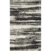 SAFAVIEH Retro Collection Area Rug – 8′ Square, Light Blue & Blue, Modern Abstract Design, Non-Shedding & Easy Care, Ideal for High Traffic Areas in Living Room, Bedroom (RET2693-6065)(Dark Grey/Light Grey)