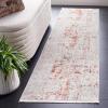 SAFAVIEH Shivan Collection 8′ x 10′ Grey / Gold SHV723G Modern Abstract Non-Shedding Living Room Bedroom Dining Home Office Area Rug(Grey/Rose)