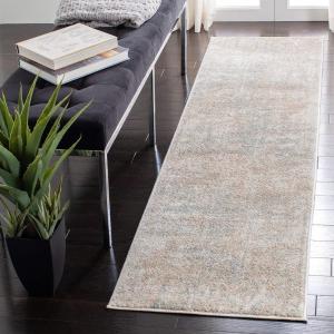SAFAVIEH Area Rug 8×10 – Adirondack Collection – Large – Red & Gold, Modern Abstract Design, Non-Shedding & Easy Cleaning, Ideal for Living Room, Bedroom, Office, Dining Space (ADR207R)(Beige/Slate)