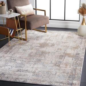 SAFAVIEH Area Rug 8×10 – Invista Collection – Large – Cream & Beige, Modern Abstract Design, Non-Shedding & Easy Cleaning, Ideal for Living Room, Bedroom, Office, Dining Space (INV435A)(Cream/Beige)