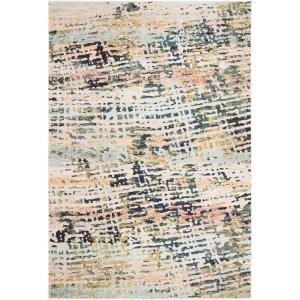 SAFAVIEH Area Rug 8×10 – Madison Collection – Large – Beige & Navy, Modern Abstract Design, Non-Shedding & Easy Cleaning, Ideal for Living Room, Bedroom, Office, Dining Space (MAD454A)(Beige/Navy)