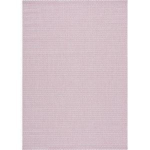 SAFAVIEH Courtyard Collection Area Rug – 8′ x 10′, Natural & Cream, Non-Shedding & Easy Care, Indoor/Outdoor & Washable-Ideal for Patio, Backyard, Mudroom (CY8521-03012)(Ivory/Pink)