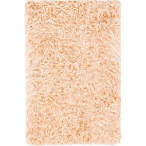 SAFAVIEH Faux Sheep Skin Collection 3′ x 5′ Ivory FSS235A Silken Glam 2.35-inch Thick Area Rug(Light Pink)