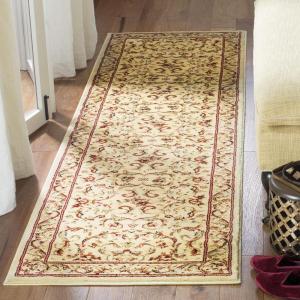 SAFAVIEH Lyndhurst Collection Area Rug – 5’3″ x 7’6″, Ivory & Ivory, Traditional Oriental Scroll Design, Non-Shedding & Easy Care, Ideal for High Traffic Areas in Living Room, Bedroom (LNH322A)(Ivory)