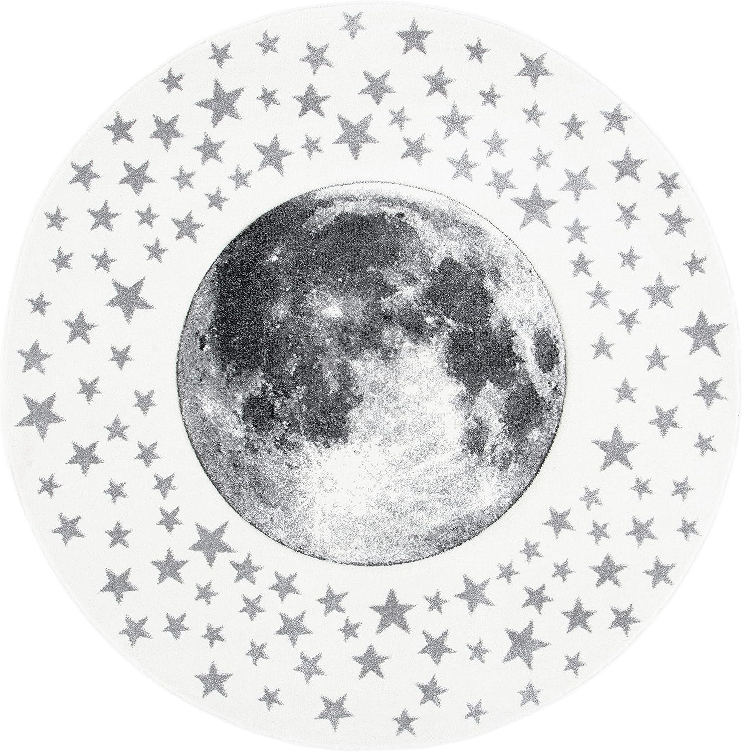 image:imageSAFAVIEH Carousel Kids Collection Area Rug 53 x 76 Light Grey amp White NonShedding amp Easy Care Ideal for High Traffic Areas for Boys amp Girls in Playroom Nursery Bedroom CRK135FIvoryGrey