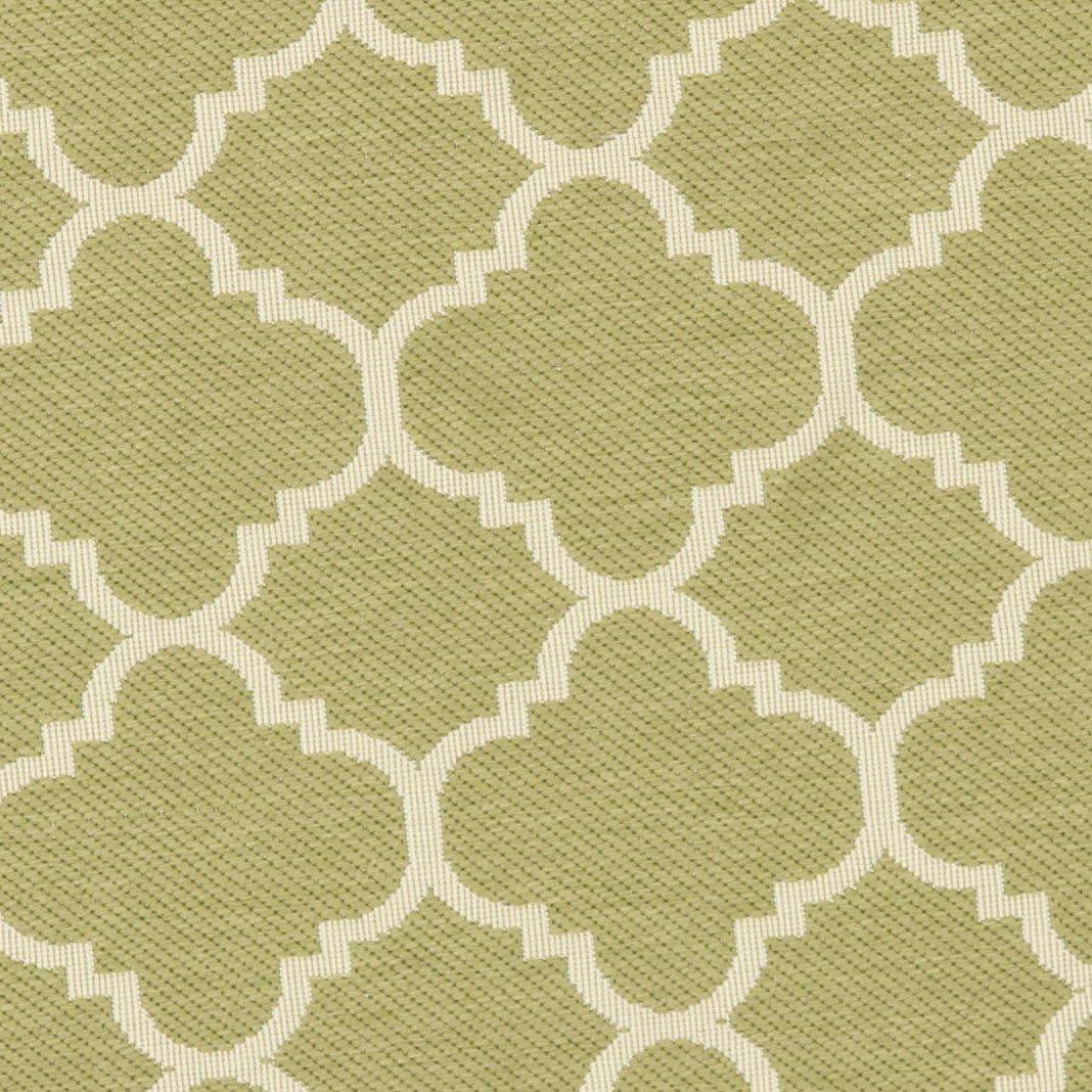 image:imageSAFAVIEH Courtyard Collection 8 x 11 NavyBeige CY6918 Trellis Indoor Outdoor Splashproof Easy Scrubbing Patio Backyard Mudroom Area RugGreenBeige