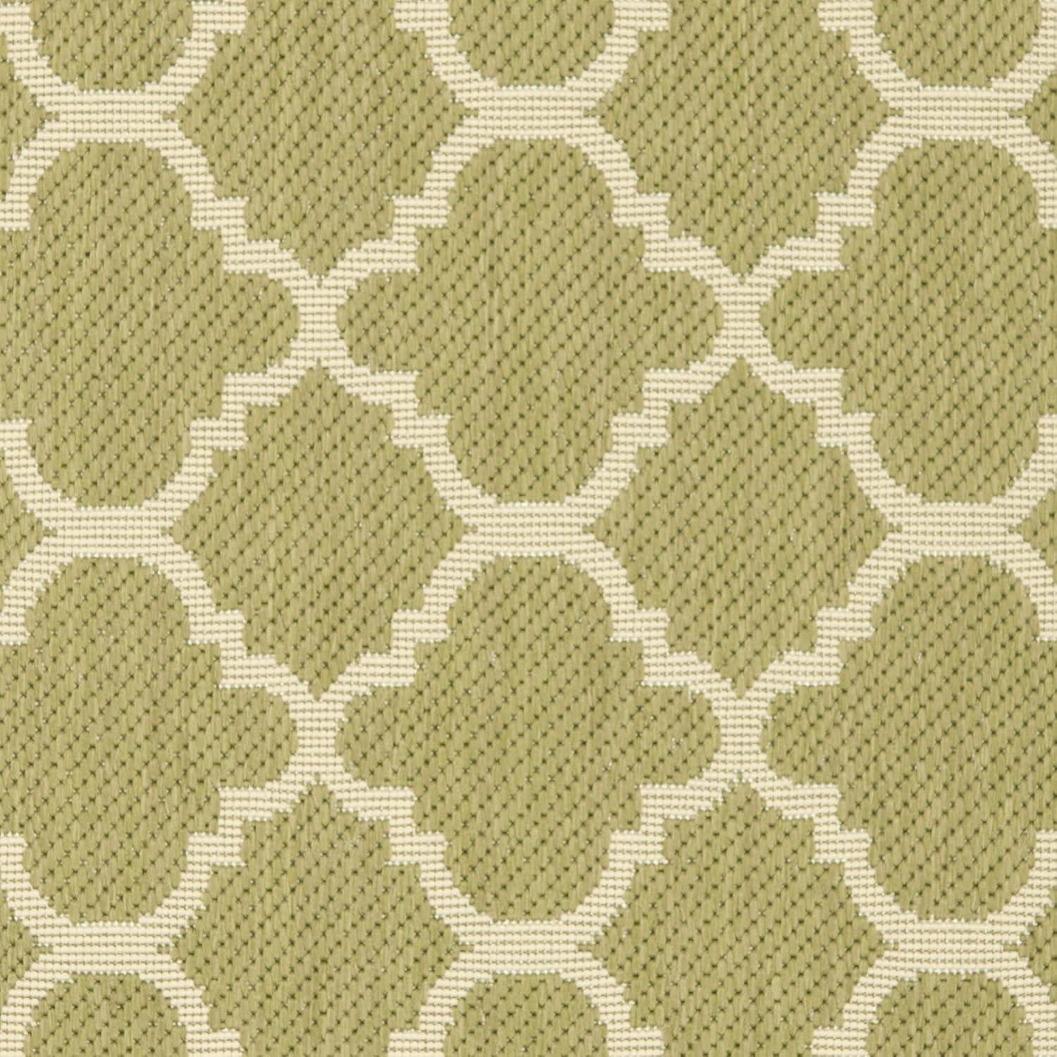image:imageSAFAVIEH Courtyard Collection 8 x 11 NavyBeige CY6918 Trellis Indoor Outdoor Splashproof Easy Scrubbing Patio Backyard Mudroom Area RugGreenBeige