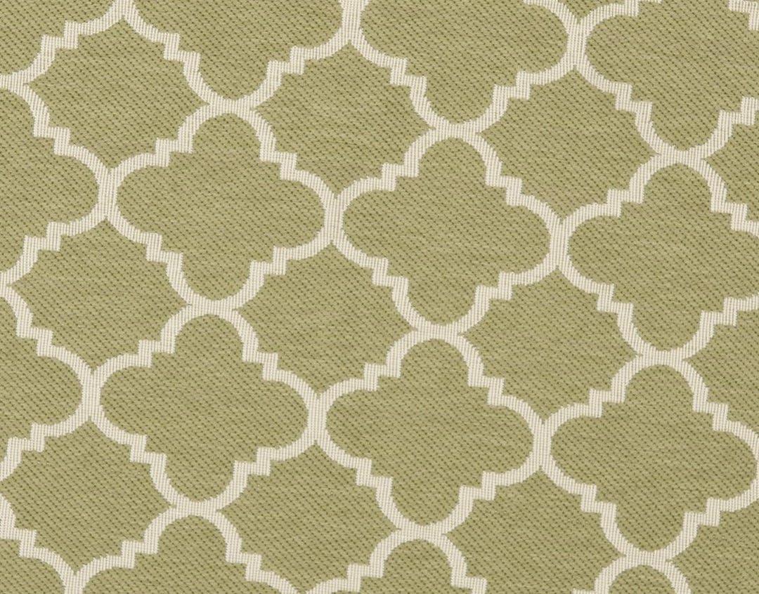 image:imageSAFAVIEH Courtyard Collection 8 x 11 NavyBeige CY6918 Trellis Indoor Outdoor Splashproof Easy Scrubbing Patio Backyard Mudroom Area RugGreenBeige