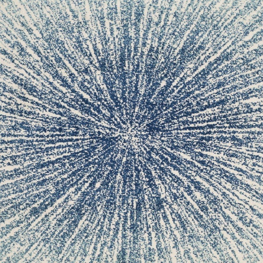 image:imageSAFAVIEH Evoke Collection 51 x 76 FuchsiaCream EVK228R Abstract Burst NonShedding Living Room Bedroom Area RugRoyalIvory