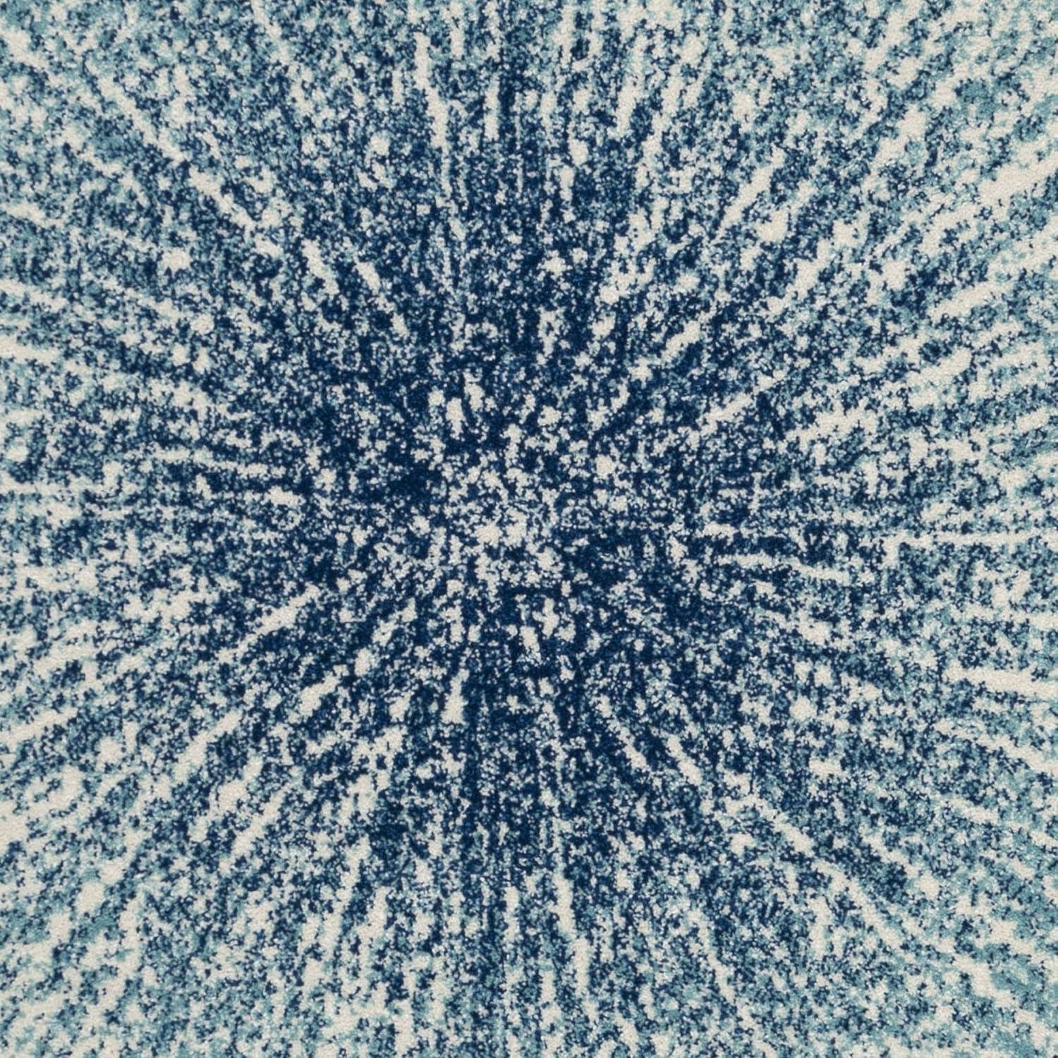 image:imageSAFAVIEH Evoke Collection 51 x 76 FuchsiaCream EVK228R Abstract Burst NonShedding Living Room Bedroom Area RugRoyalIvory